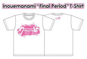 "Final Period"T-Shirt【WHITE】XL