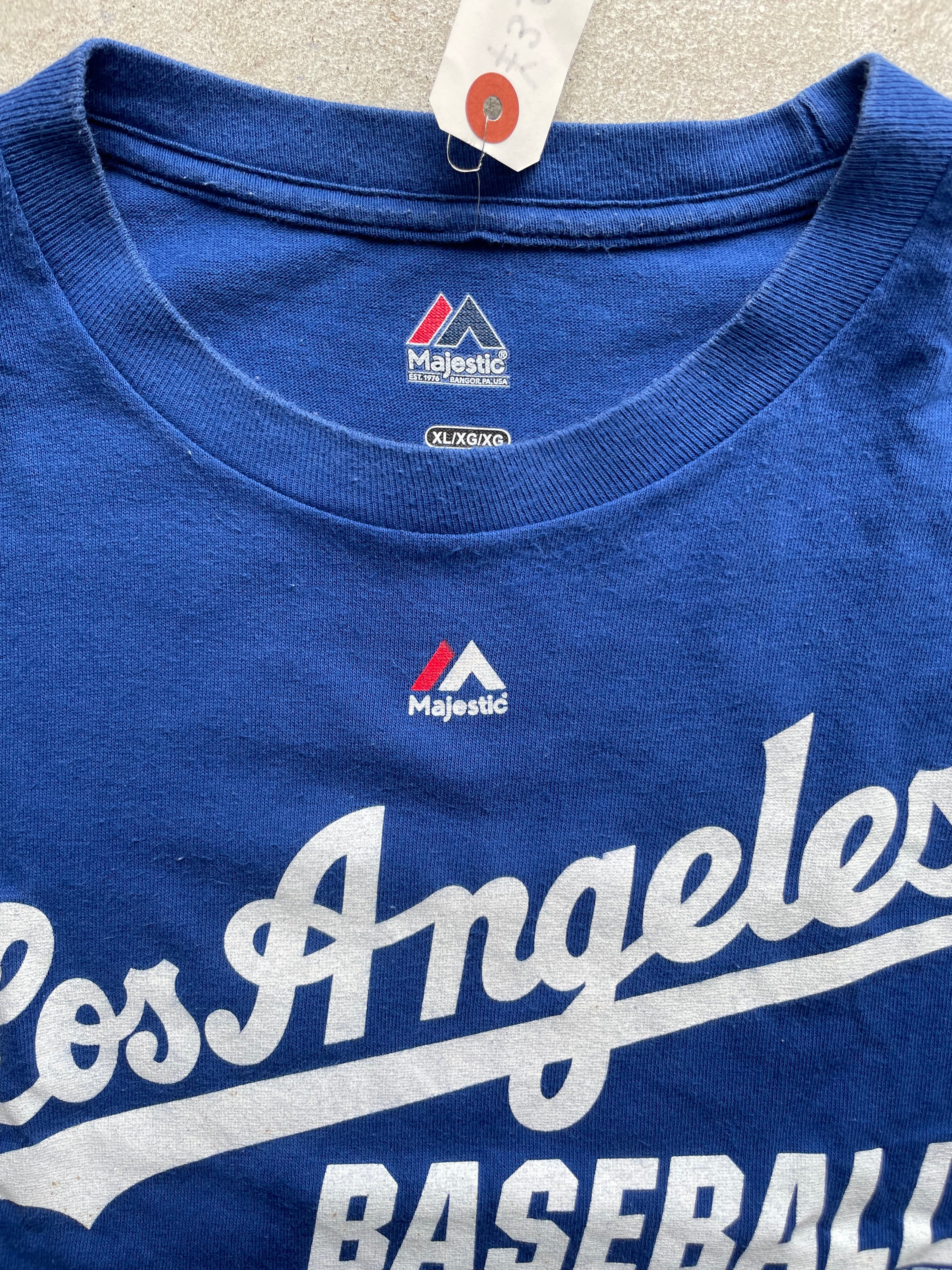 Også korruption sporadisk MLB T-shirt / Majestic LA | 喫茶ジョー
