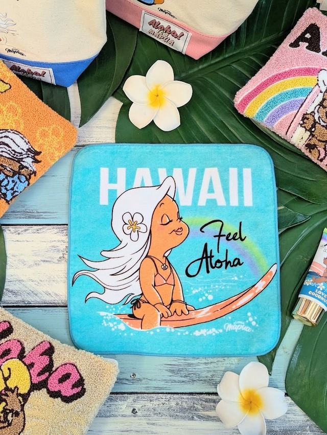 【ALOHA MAPUA】ハウオリハンドタオル（FEEL ALOHA）
