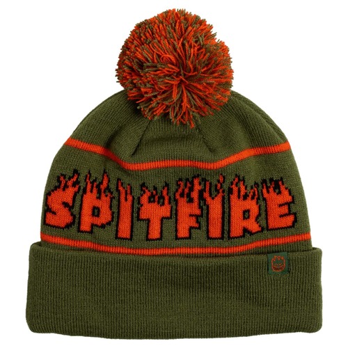 SPITFIRE /DEMONSEED SCRIPT POM POM BEANIE