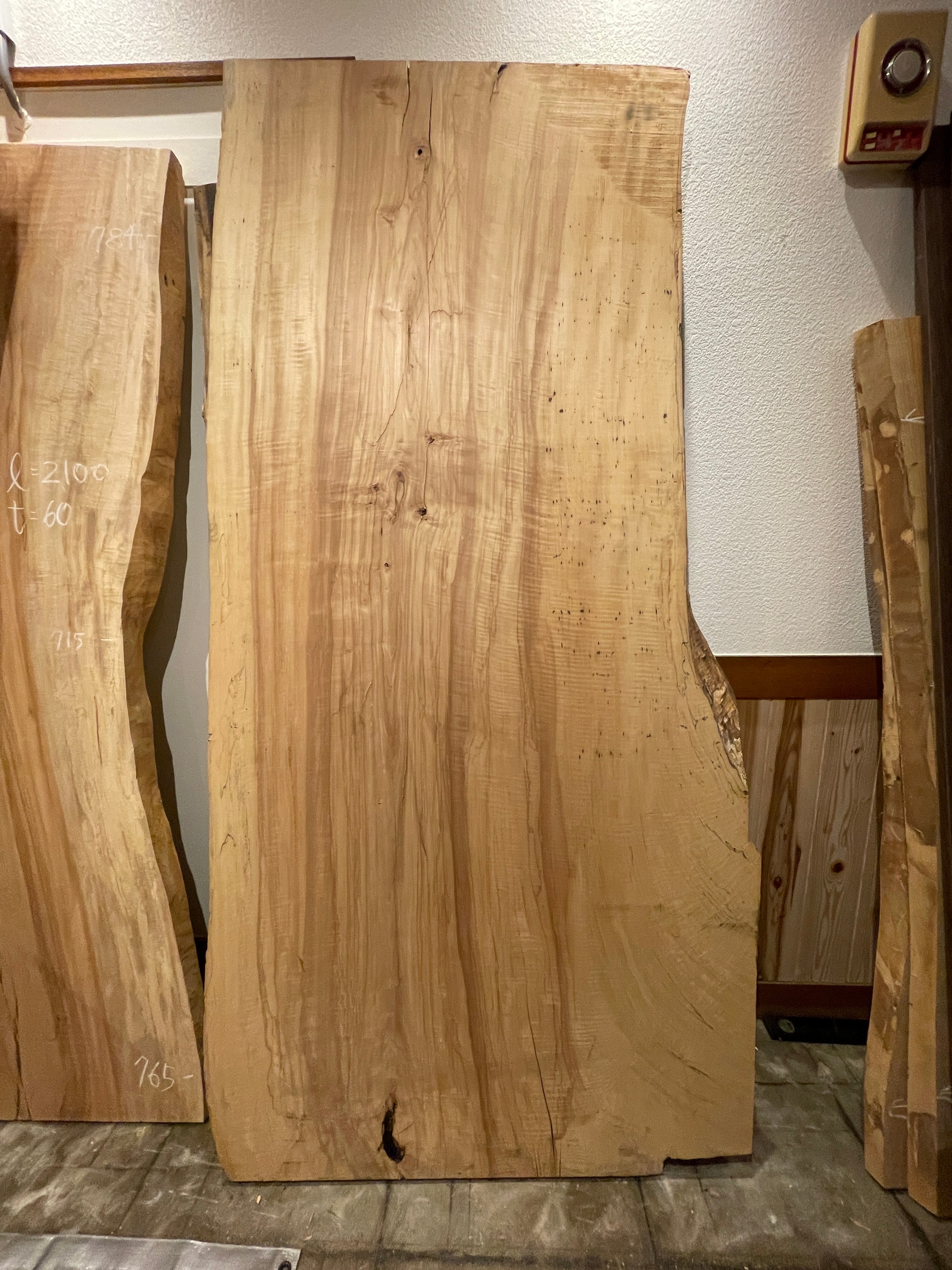 一枚板　自然木の置物 約85×65 MOC-KYK-0004_240723-