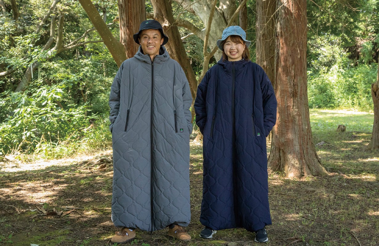 完売商品 着る寝袋 モモンガ3 シュラフ チャコール Sサイズ - 寝袋/寝具