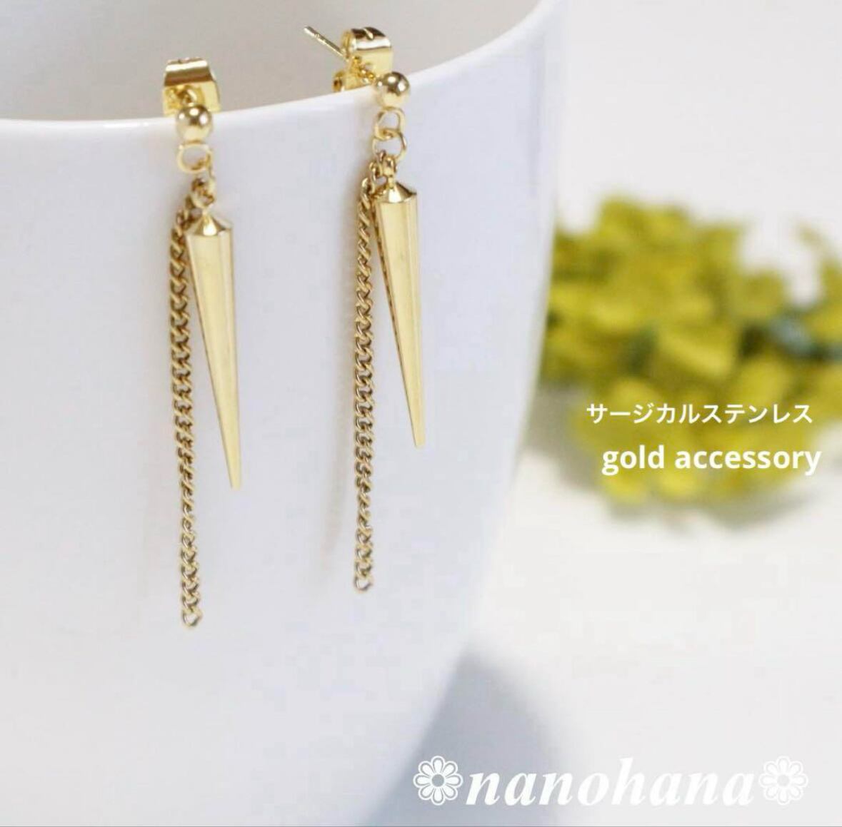 ✴︎ ふたつの想いが寄り添う ✴︎ 《 ダブルハートピアス・シルバー