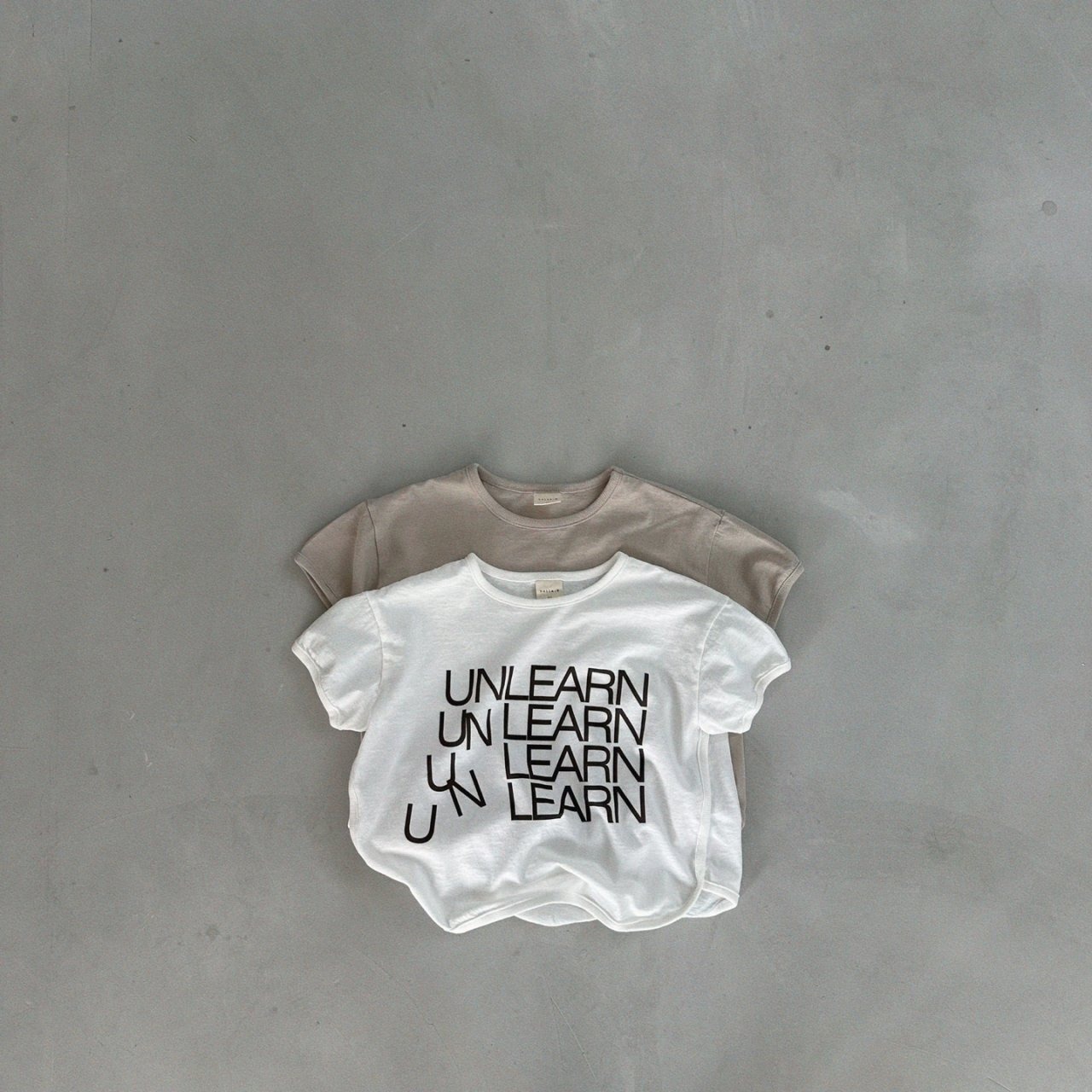 【Bella bambina】UNLEARN Tシャツ ベージュ 80~130cm 240717 - 10