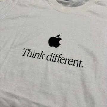 Apple think different Tシャツ | 西田商店