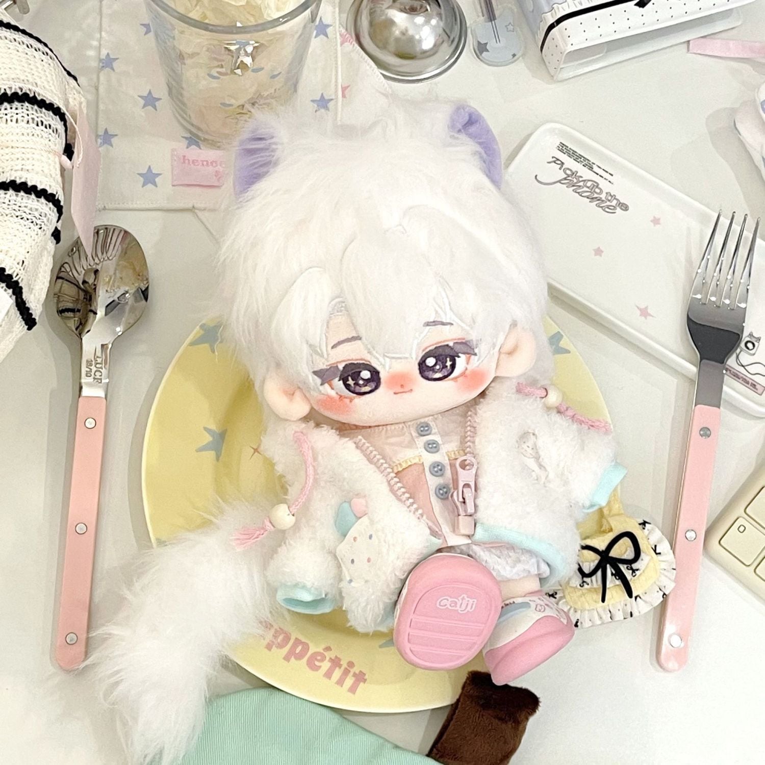 綿人形 無属性 ぬいぐるみ 20cm 着せ替えぬいぐるみ 男の子 小悪魔