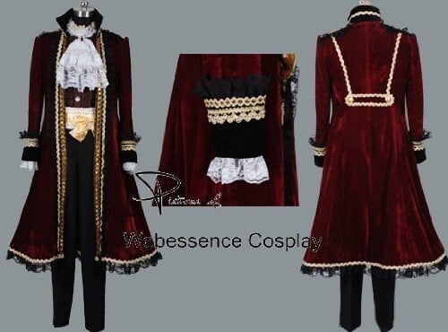 K2684 Axis powers ヘタリア APH 継承戦争 ☆ スペイン海賊 風