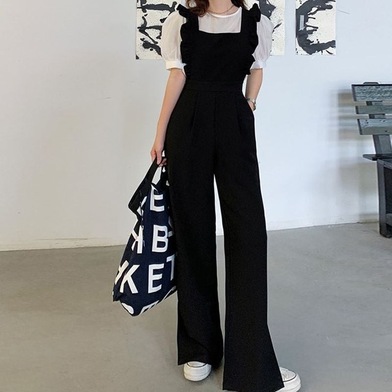 フリルジャンプスーツ SU670