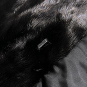 SAGA MINK ROYAL / サガミンク ロイヤル 高級 リアルファー ミンク コート 本毛皮 サイズ F /フリーサイズ/黒 ブラック系/着丈約81cm