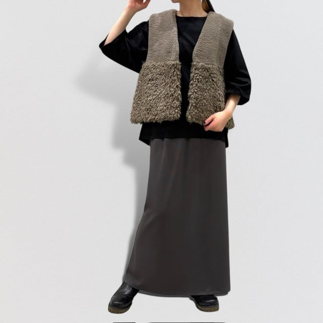 PASSIONE 切替 ボア ベスト | CoCo Cuore