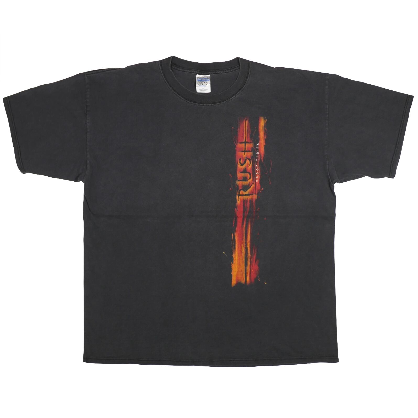 USED【XL】Vintage 00s RUSH Vapor Trails Tour 2002 Tee / GILDAN ©2002