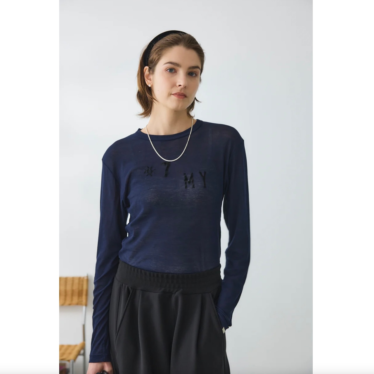 Oblada SHEER STEADY LONG TEE