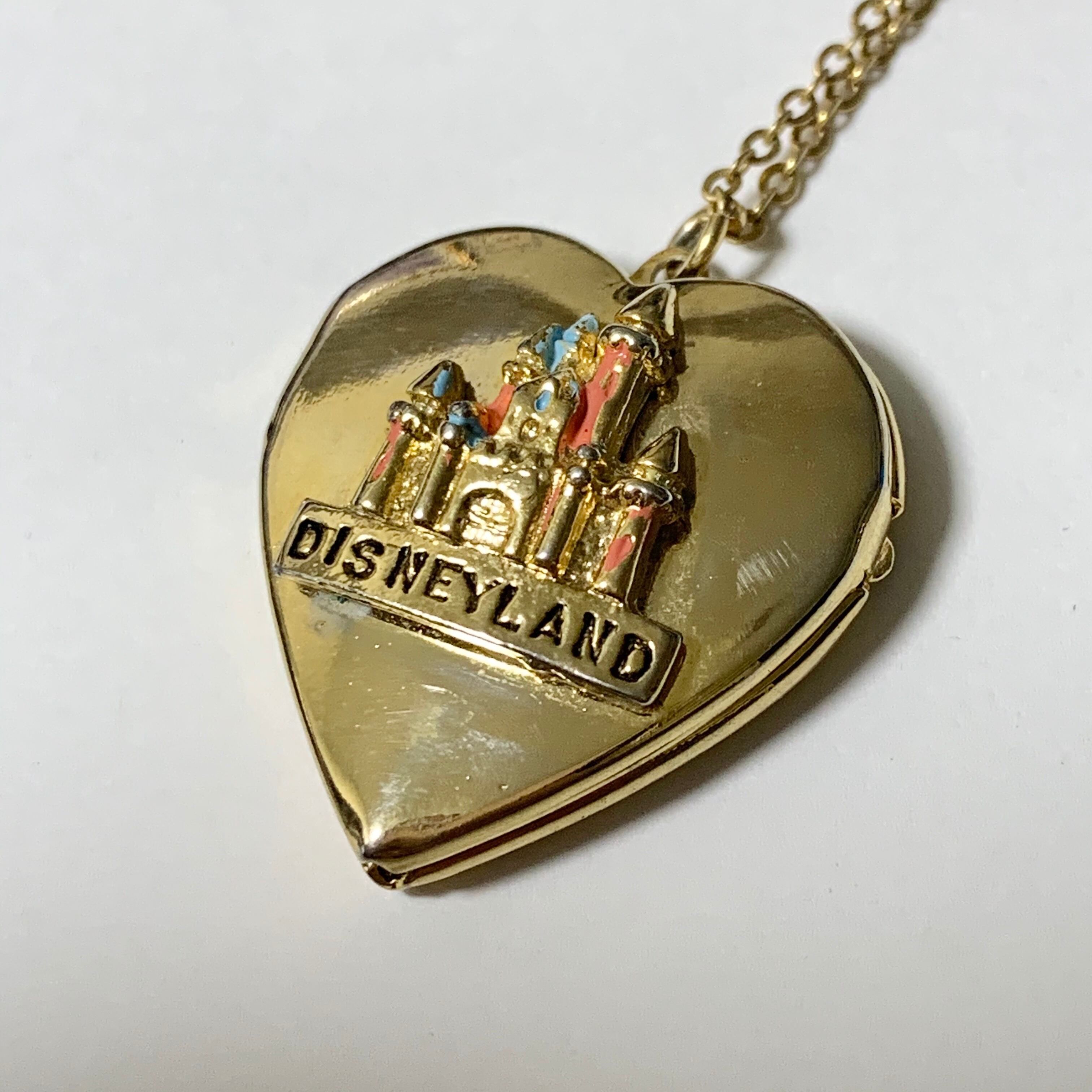 東京ディズニーランド ヴィンテージ レトロ ネックレス 赤 貴重 1983