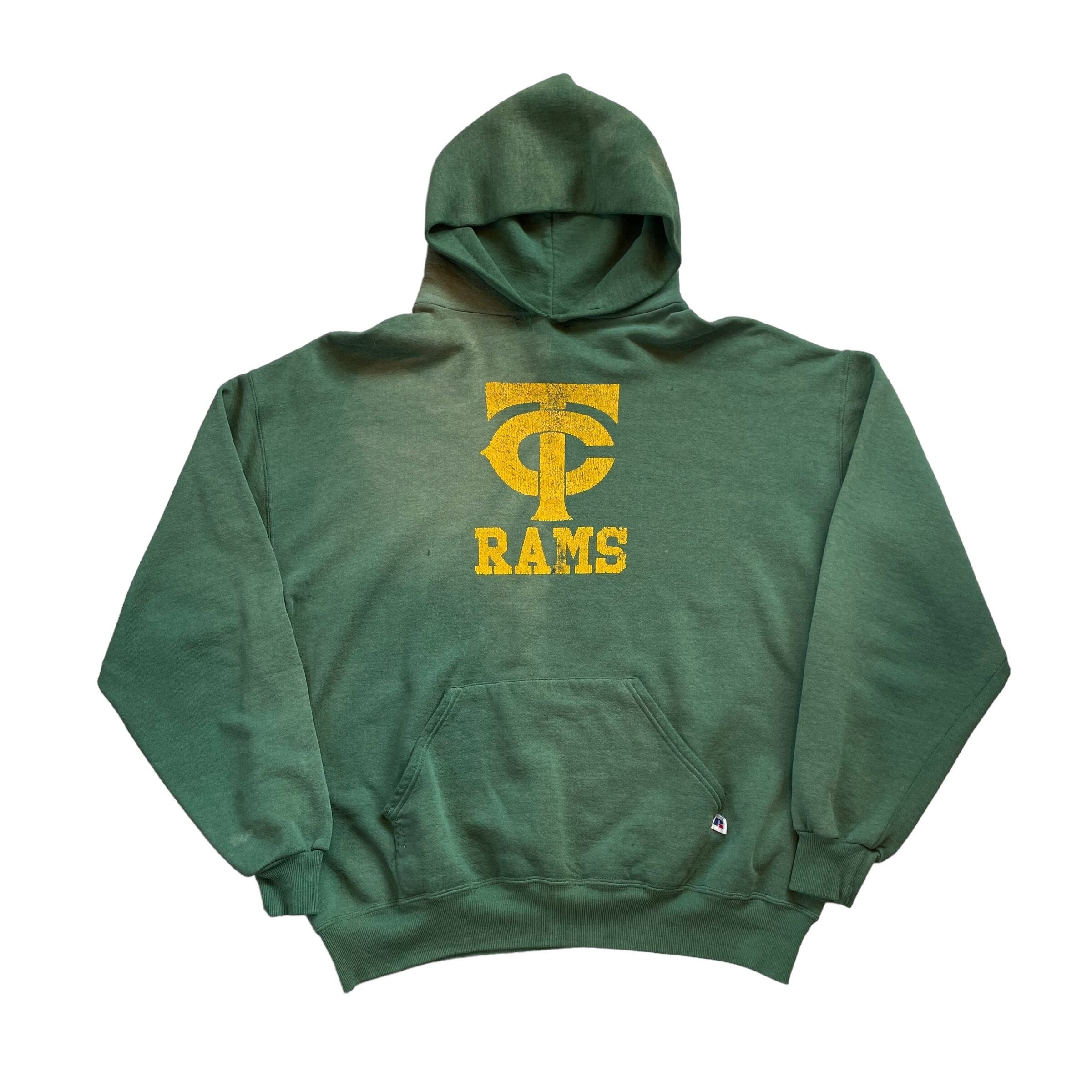 Good fade !! 90s RUSSELL ATHLETIC college hoodie