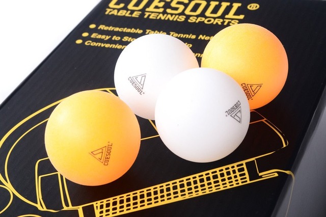 CUESOUL ポータブル卓球セット テニスネット×１+ラケット×２+ボール×４