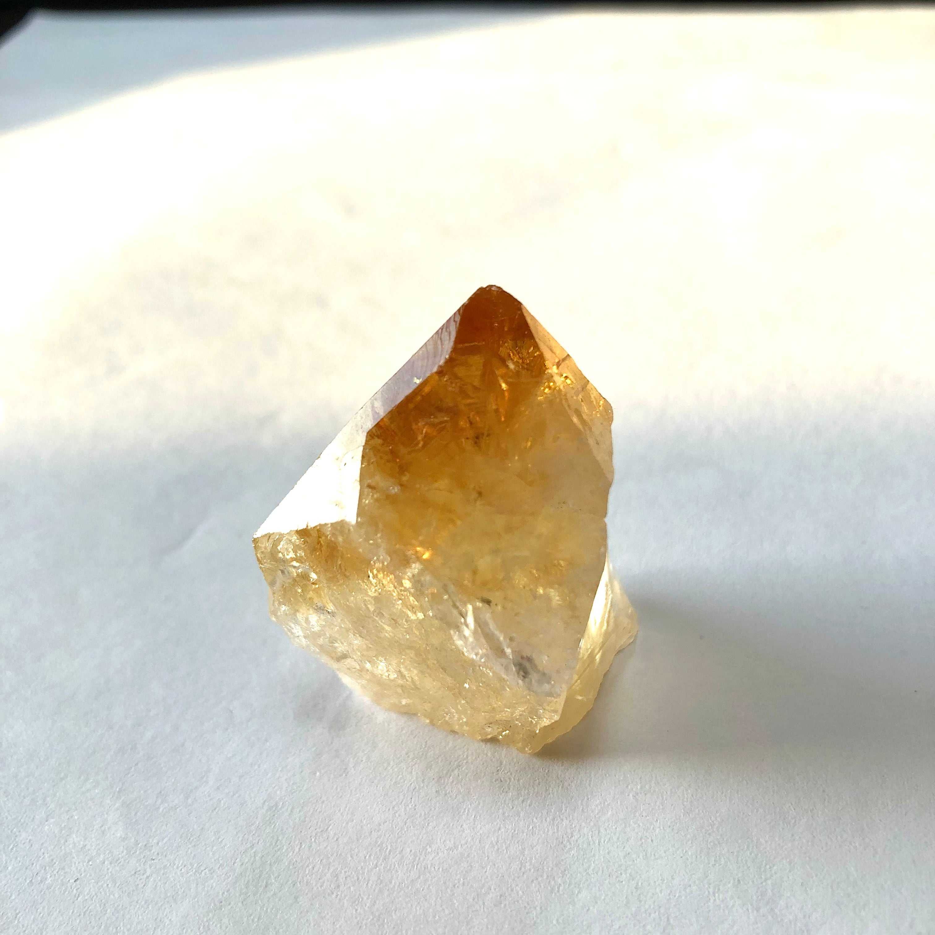 シトリン 原石 １１月誕生石 天然石 パワーストーン b2303013 | 宝石