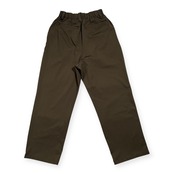 nano universe ナノユニバース タック テーパード ストレッチ イージーパンツ ウエストゴム サイズ M /メンズ/ダークオリーブ系