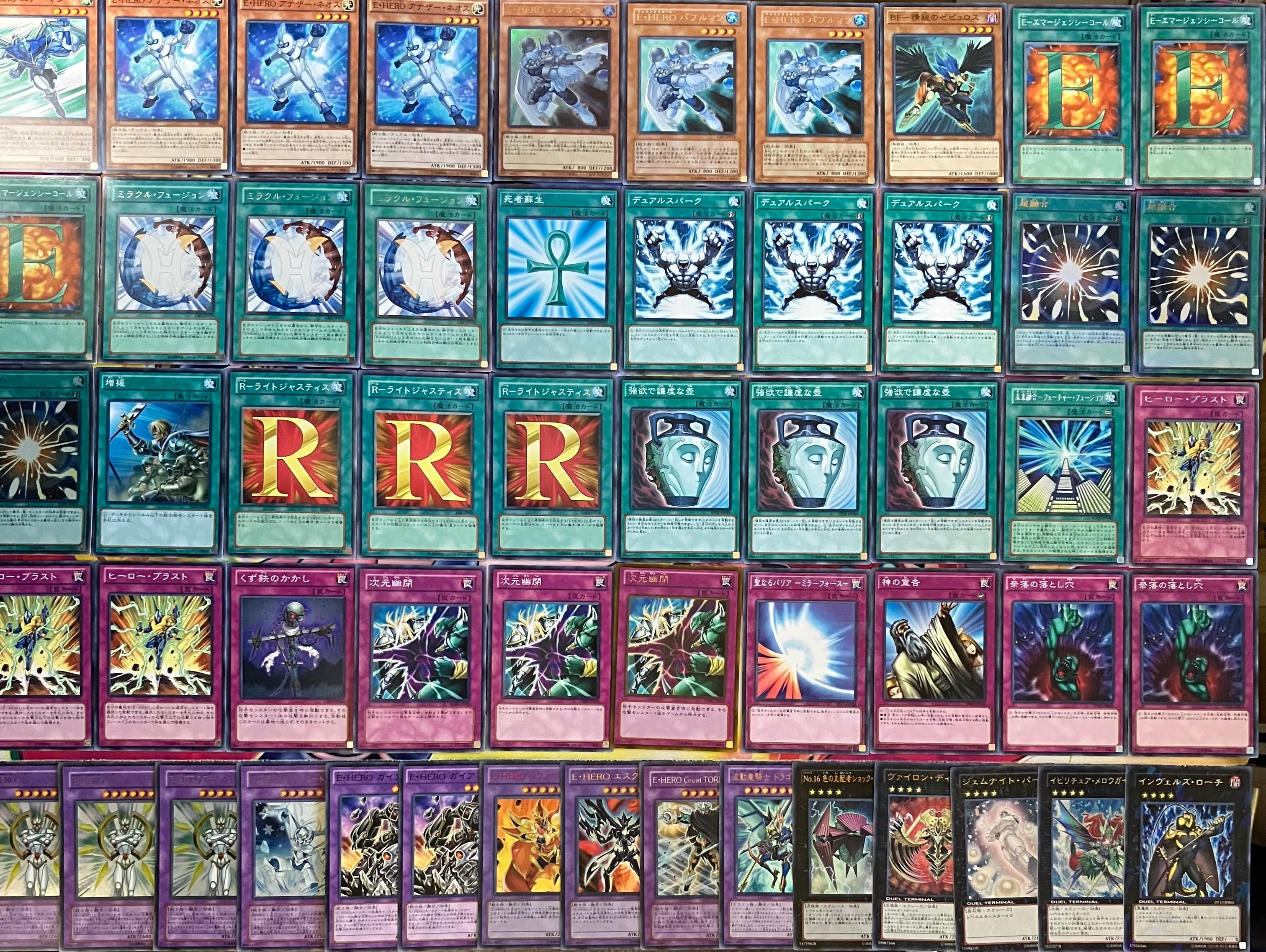遊戯王　デッキ　ピュアヒーロー　1103環境　[04854] 1103環境 ピュアHERO デッキ 遊戯王 ゲートボール | mishoptcg