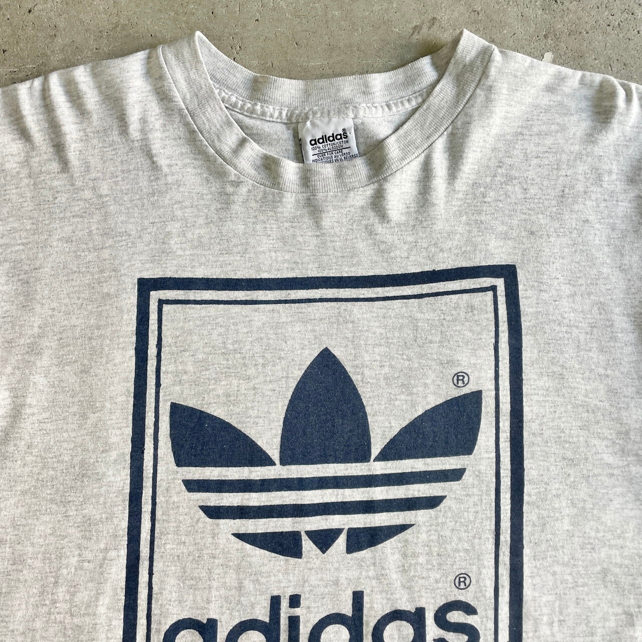 【ADIDAS】アディダス 90s S/S Tee メッシュ地 デカロゴ