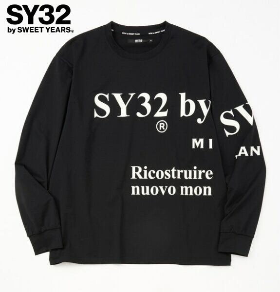 メンズウェア SY32 by SWEET YEAR ALTO STIRAMENTO TEE SY32 by SWEET YEARS SWEETYEARS Tシャツ 半袖 メンズ ロゴ