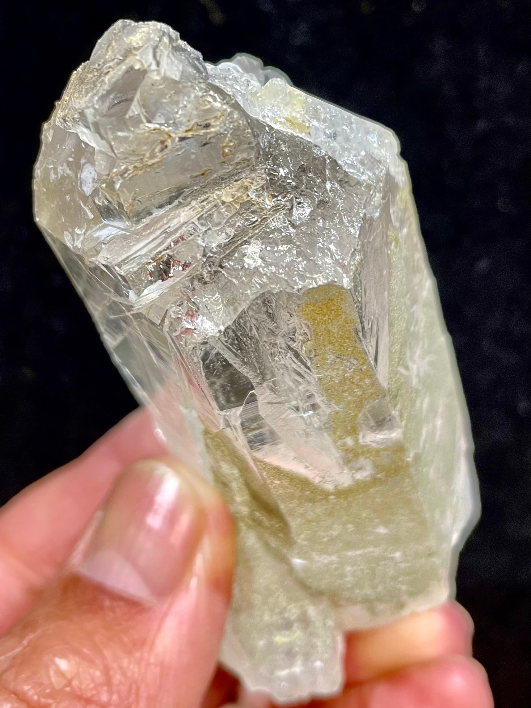 【匿名発送】スカルドゥ産 成長干渉水晶 1) New！グロース・インターフェレンス(成長干渉水晶)「スカルドゥ