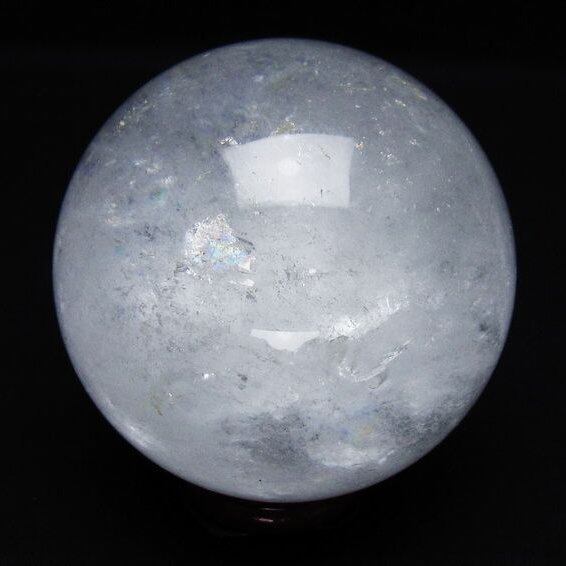 水晶 丸玉 73mm スフィア 置物 水晶玉 一点物 151-8860