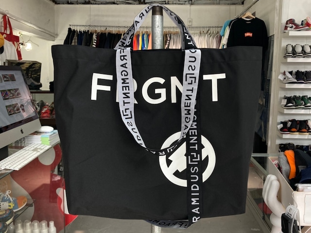 FRAGMENT × RAMIDUS TOTE BAG BLACK 52.5KA2434