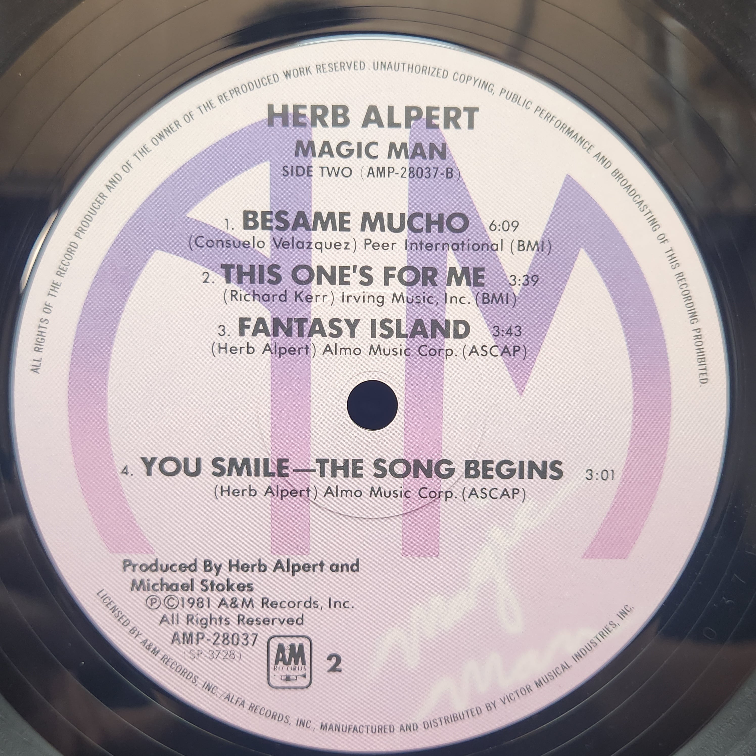 Herb Alpert / Magic Man [AMP-28037] - 画像4