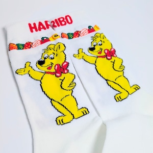 【 HARIBO / ハリボ 】 crew socks / クルーソックス / 靴下 / ソックス〚アメリカン雑貨 アメトイ〛
