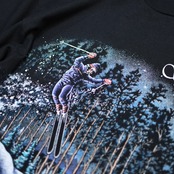95's ski graphic souvenir tee