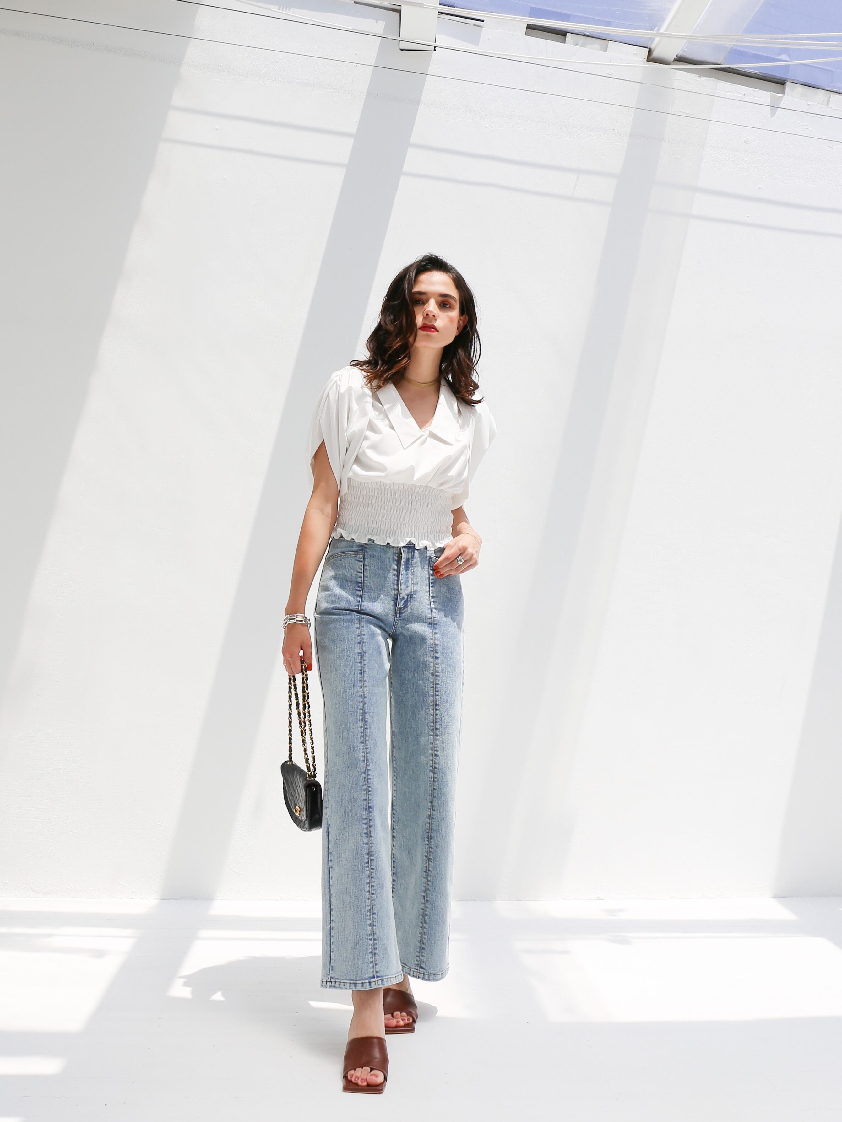 chic wide denim（light blue） | Katrin TOKYO