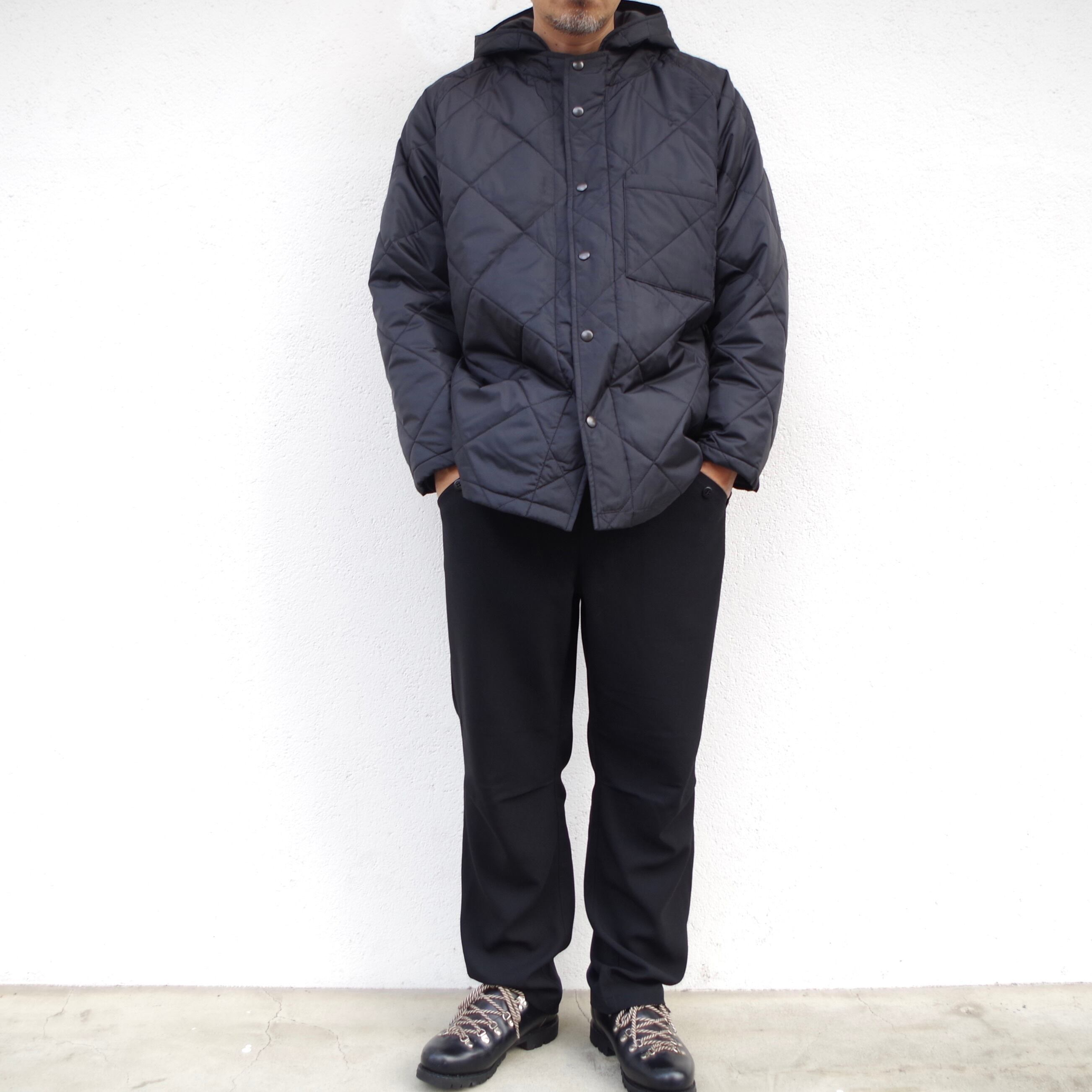 BRENA QUILTING HOOD JACKET | 1F Store