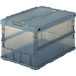 SKELCON Foldable Container 50L 薄型折りたたみコンテナスケルコン 50Lロックフタ付