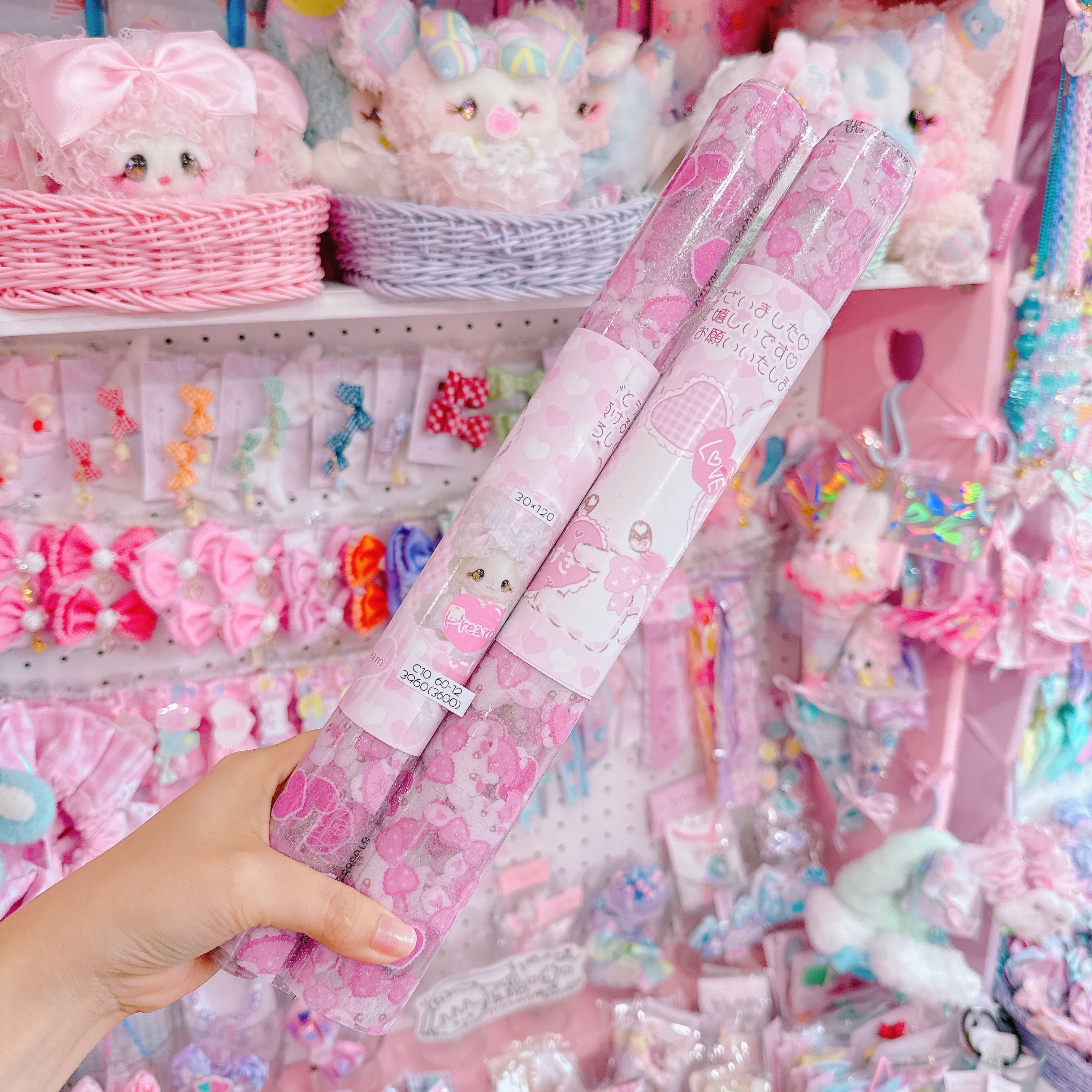 【C10】60-12クリアPVC生地（30×120cm）