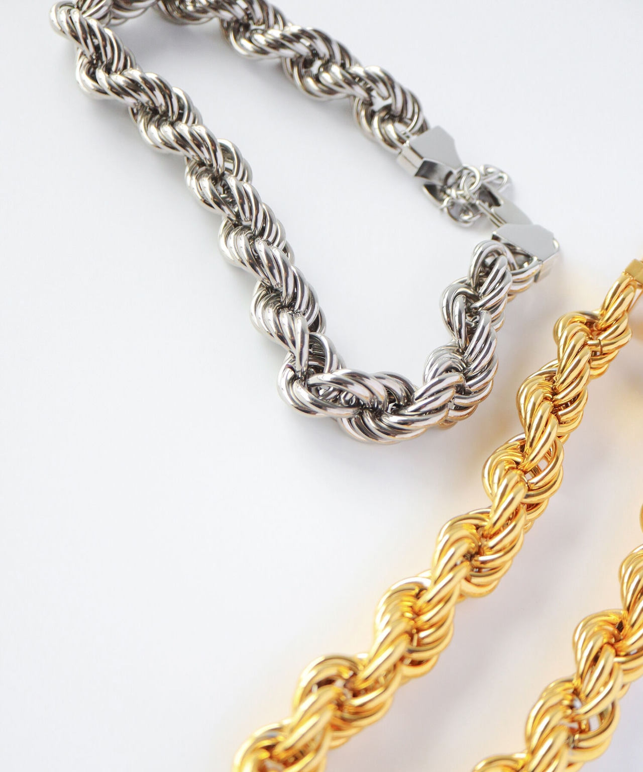 チャンキーツイストチェーンネックレス/023051