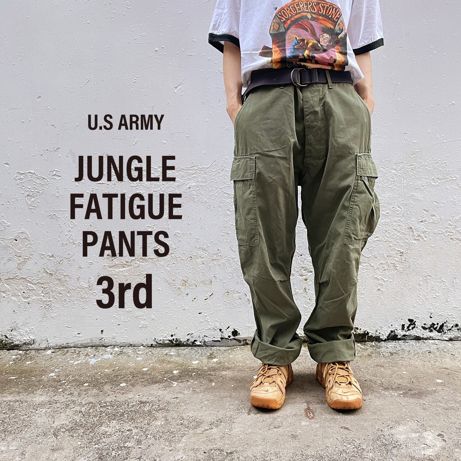 US ARMY ジャングルファティーグ パンツ 米軍-