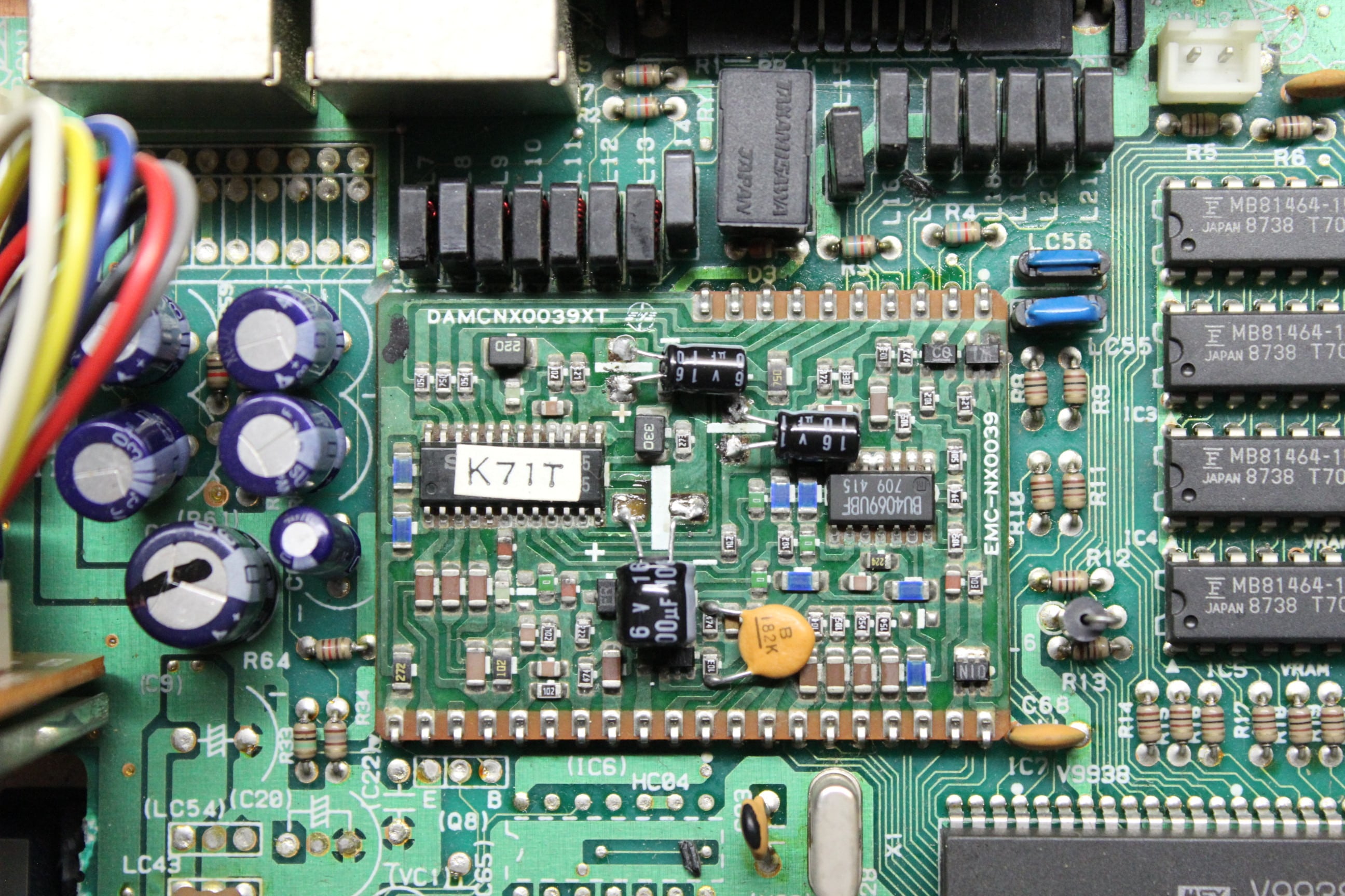 CHIPART製 MSX turboR upgrade board for SONY MSX2+キット 取付代行