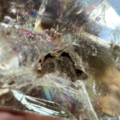 無処理天然色スモーキーファントムシトリンポイント*天然石インテリア*置き物