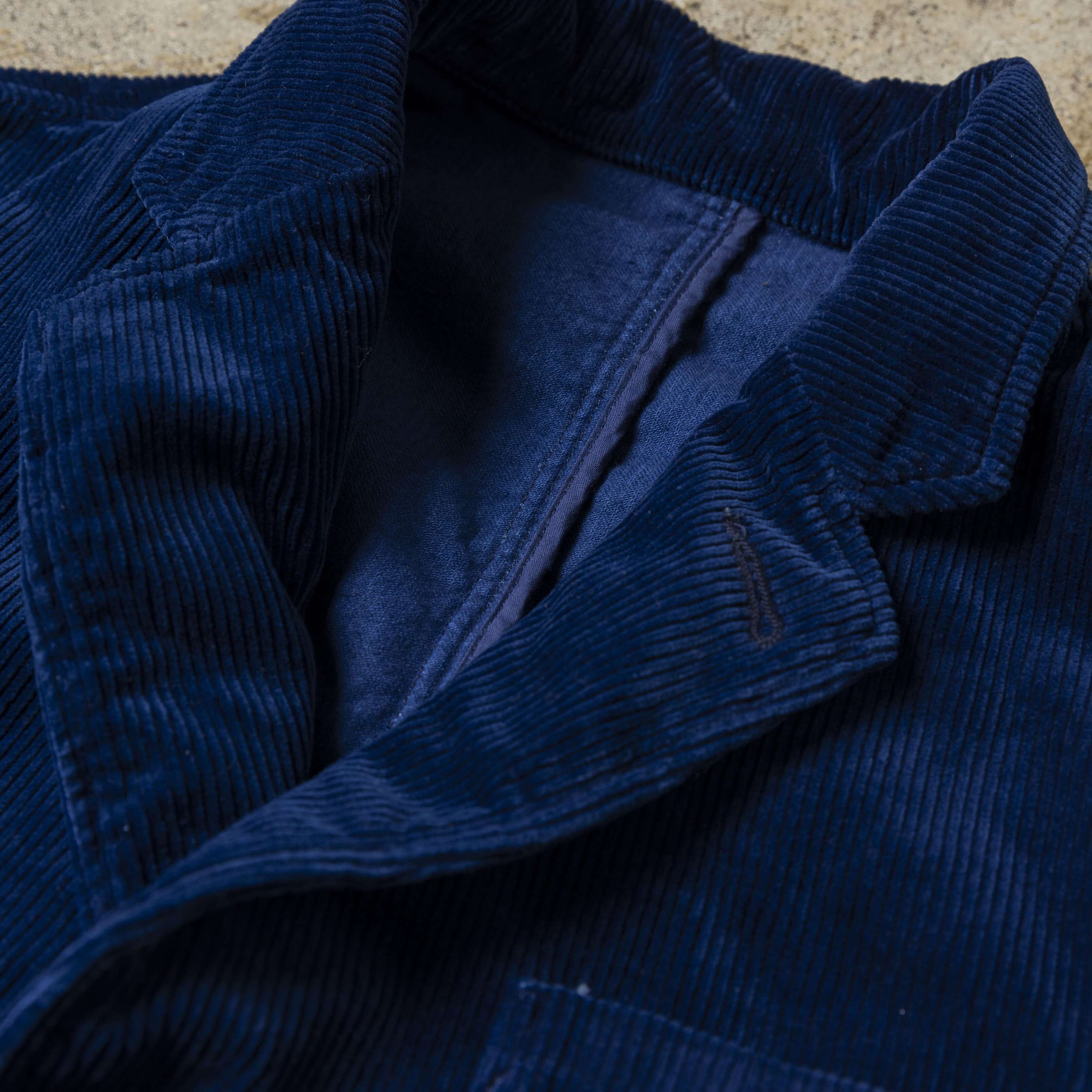 2026/9】美しすぎる艶のあるインディゴ『コーデュロイセットアップ