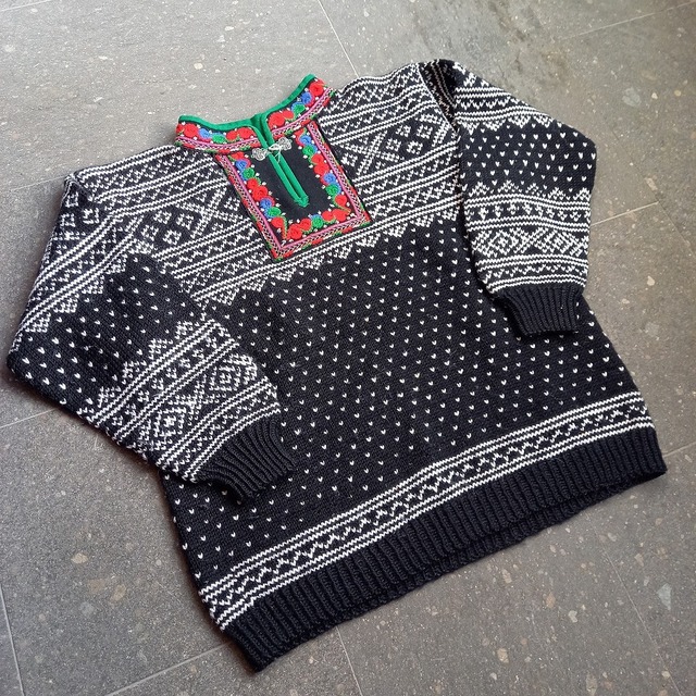 フック式 ノルディックニット チロリアンテープ used [102087]