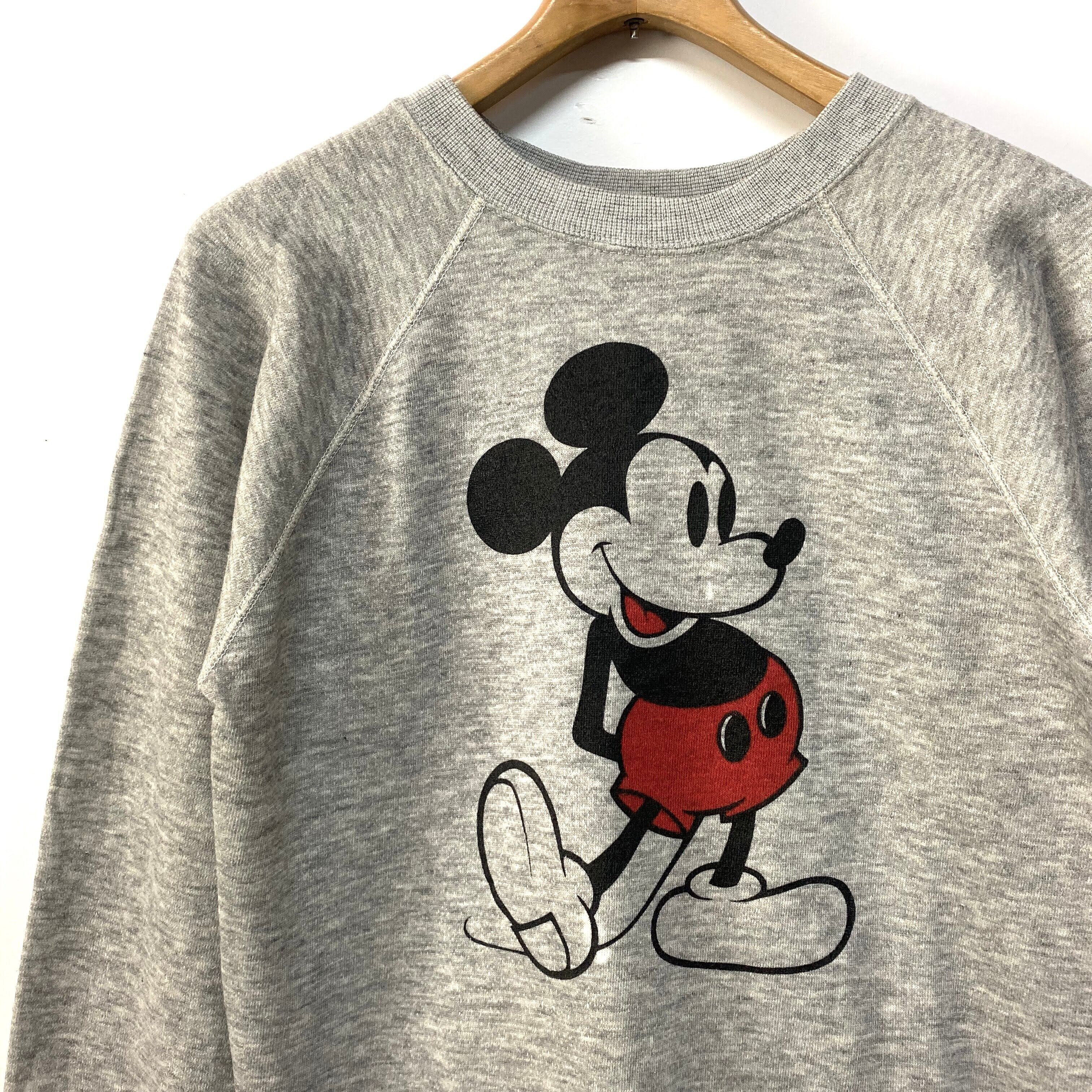 80年代 Usa製 Disney Casuals ミッキーマウス キャラクタースウェット トレーナー メンズm レディース 古着 スウェット Cave 古着屋 公式 古着通販サイト