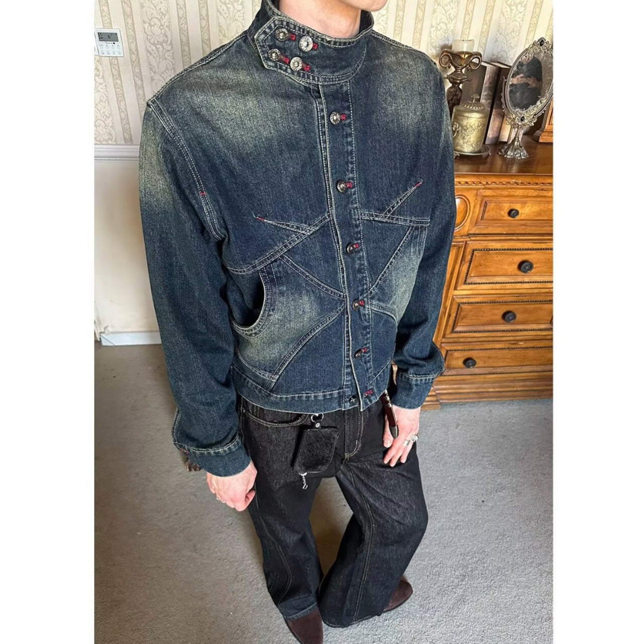 Cross Seam Relaxed Jacket　TB2571・画像5