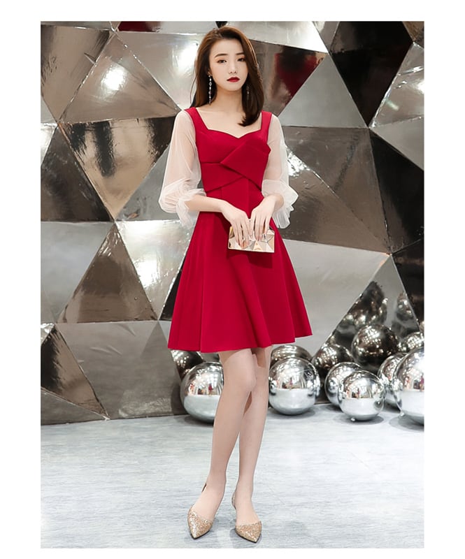 ✨未使用✨パーティワンピース タイトワンピース 赤 レッド 春夏 ドレス