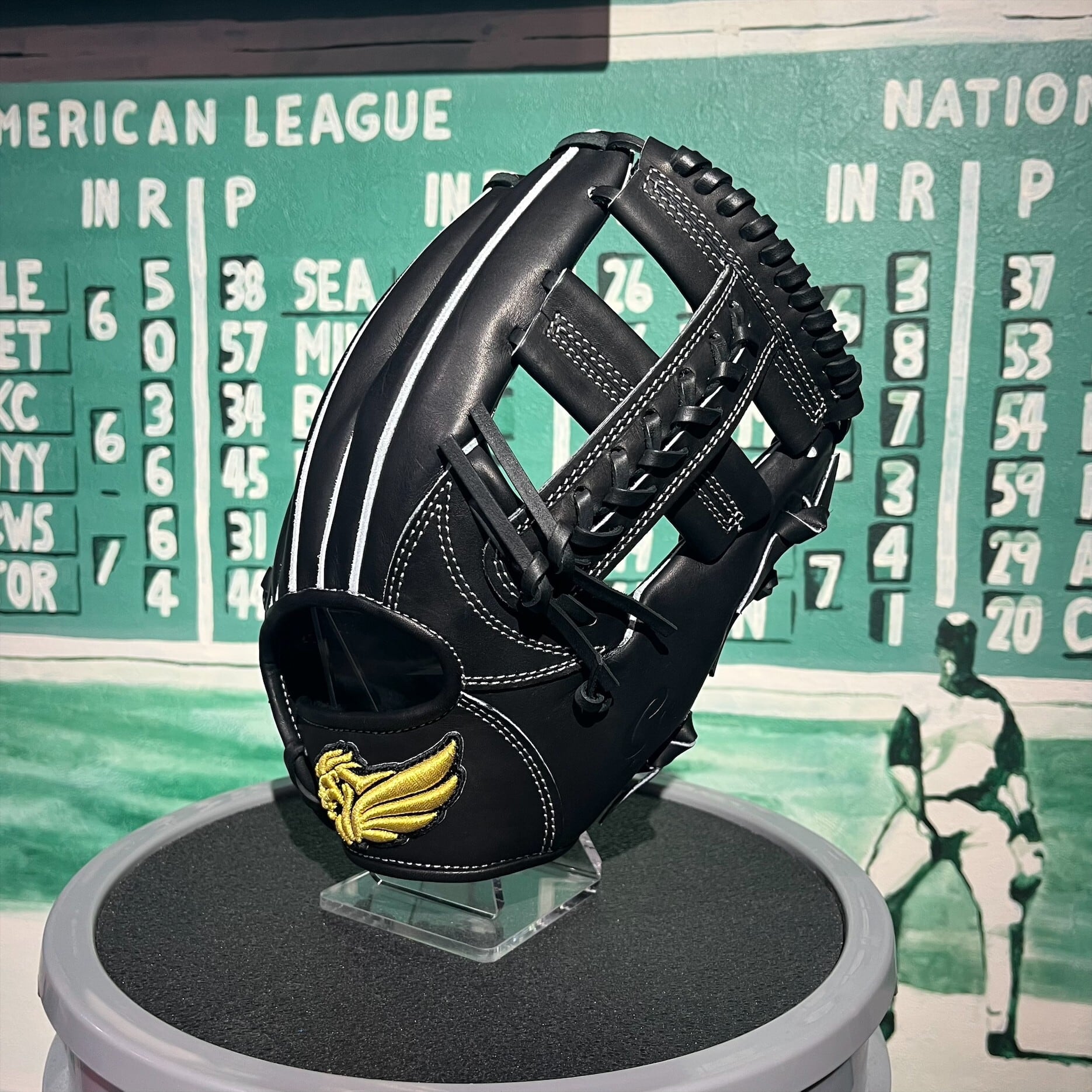 Genuine ジェニュイン 硬式グラブ 内野手用 MIU-S5 ブラック 右投げ