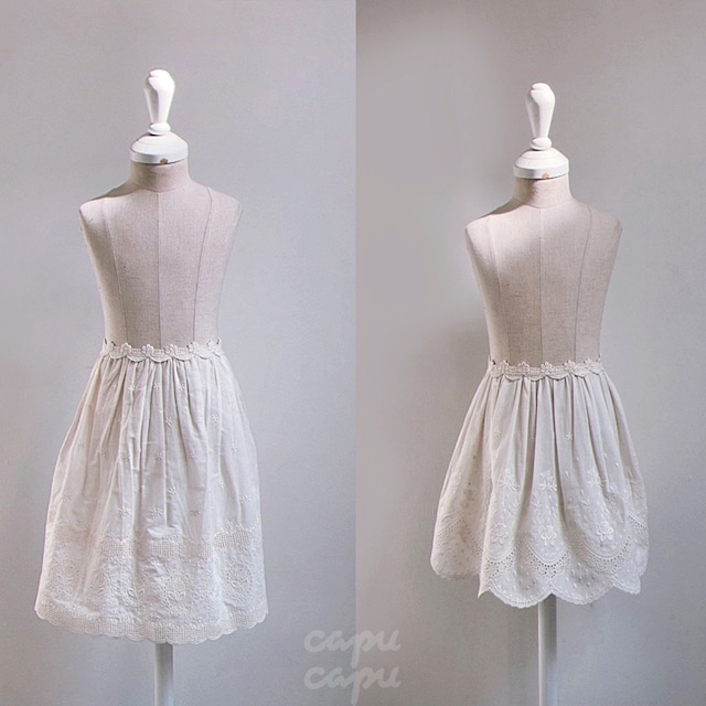 «sold out» chacha Lace apron チャチャレースエプロン