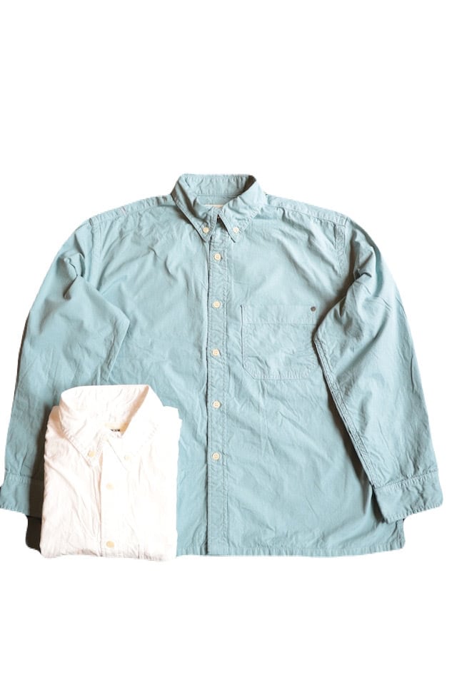 ANACHRONORM アナクロノームWIDE B.D SHIRTS サックス ANACHRONORM/アナクロノーム STANDARD WIDE B.D SHIRTS NM-SH06 | MAMBO