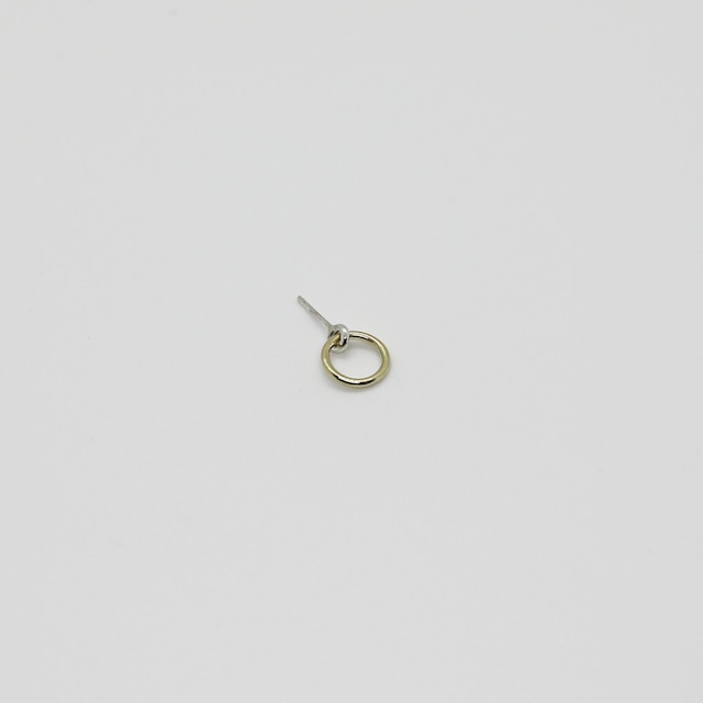 Mirta (ミルタ)  Gold Small Kinetic Hoop Earring ピアス  ※片耳販売