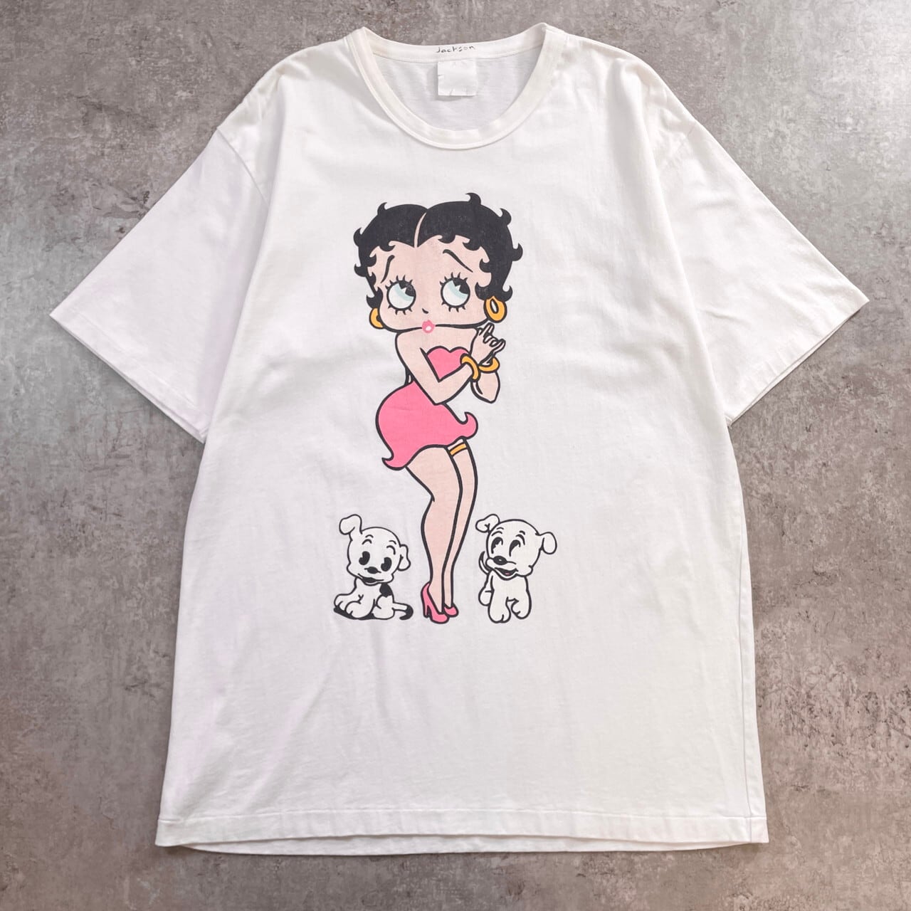 Betty Boop ベティ・ブープ キャラクター Tシャツ メンズL相当 ベティ