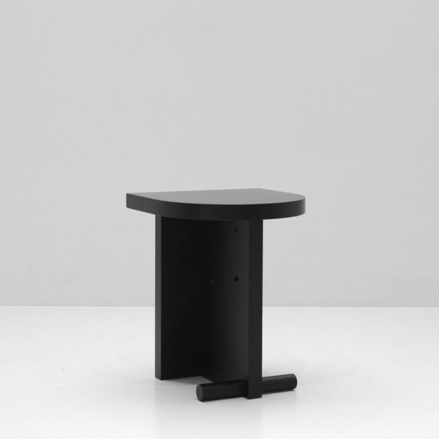 Semicircle stool