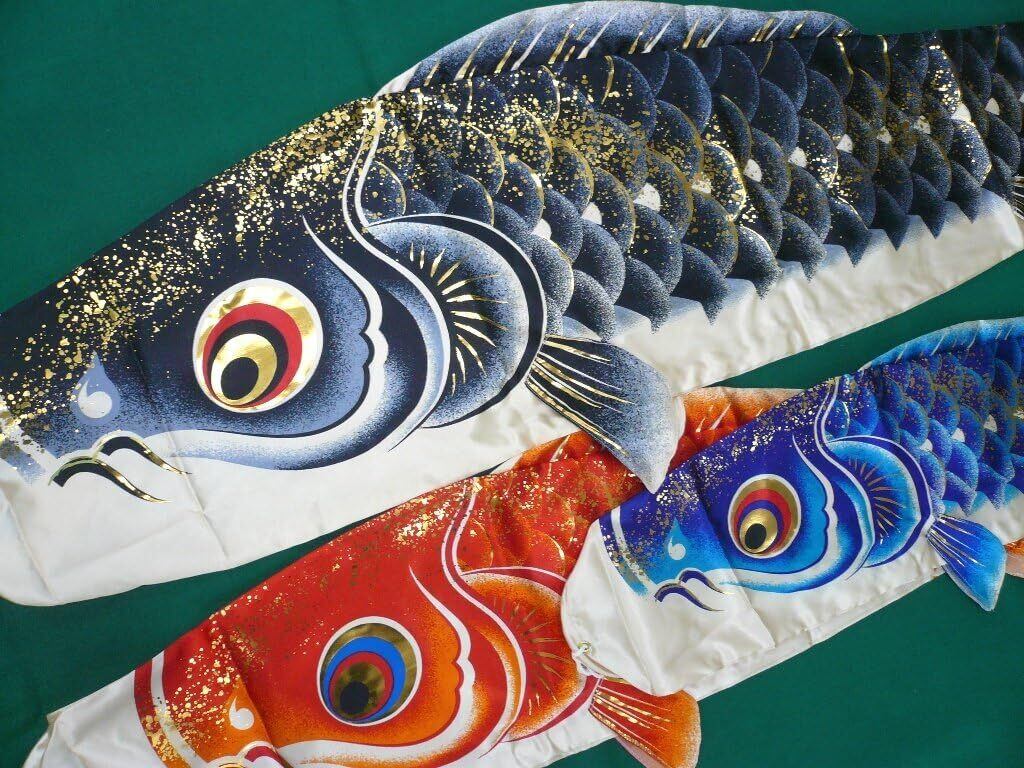 最高級鯉のぼり 勢雅 1.2m万能セット 撥水仕立 玉龍吹流 オリジナル地